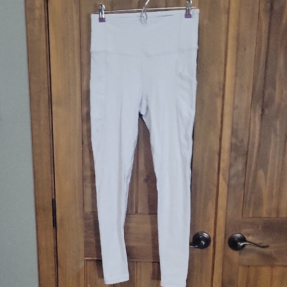 Mono B Light Gray Leggings - Picture 1 of 5